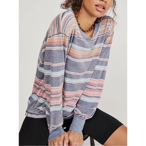 Free People Arielle Printed Tee